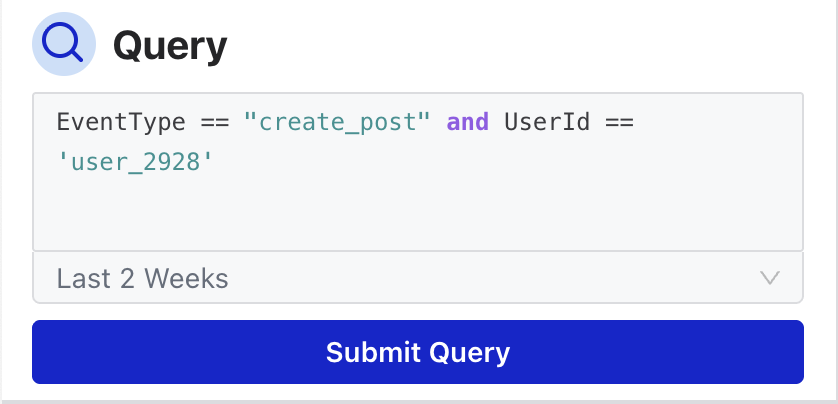 Query Box